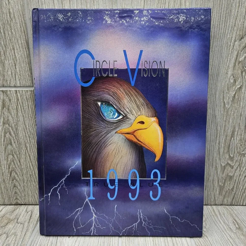 1993 True Blue Circle High School Yearbook Towanda Kansas‎ KS